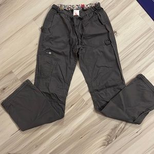 Koi scrub pants Grey, size XS Tall. Like new condition
